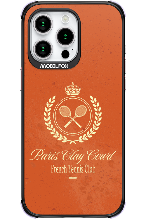 Paris Clay Court Club 2.0 - Apple iPhone 15 Pro Max