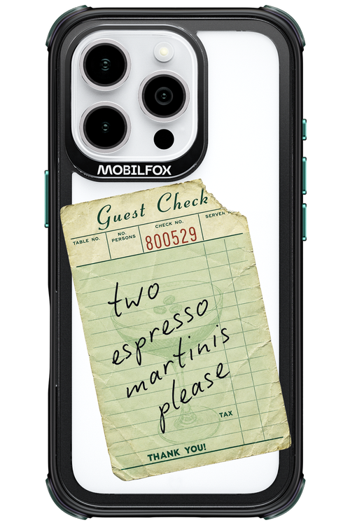Espresso Martini 2.0 - Apple iPhone 16 Pro