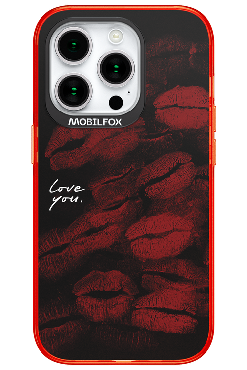 LOVE U BLACK 2.0 - Apple iPhone 15 Pro