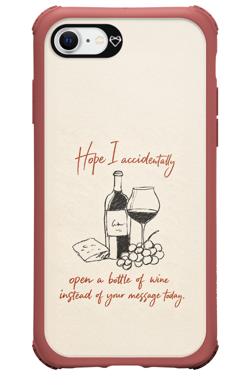 Bottle of wine 2.0 - Apple iPhone 8