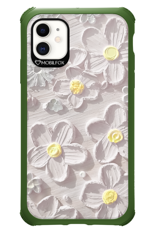 White Flowers 2.0 - Apple iPhone 11