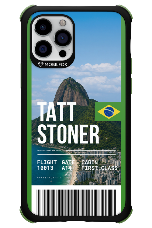 TATT STONER (fly ticket) 2.0 - Apple iPhone 12 Pro