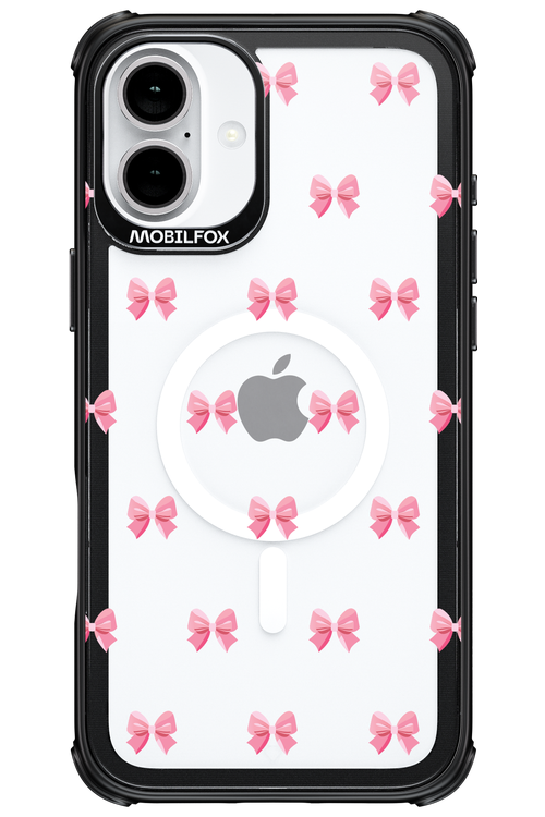 Pinky Bow 2.0 - Apple iPhone 16 Plus