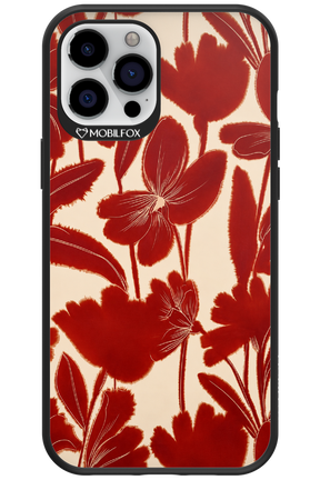 Burgundy Flowers 2.0 - Apple iPhone 12 Pro Max