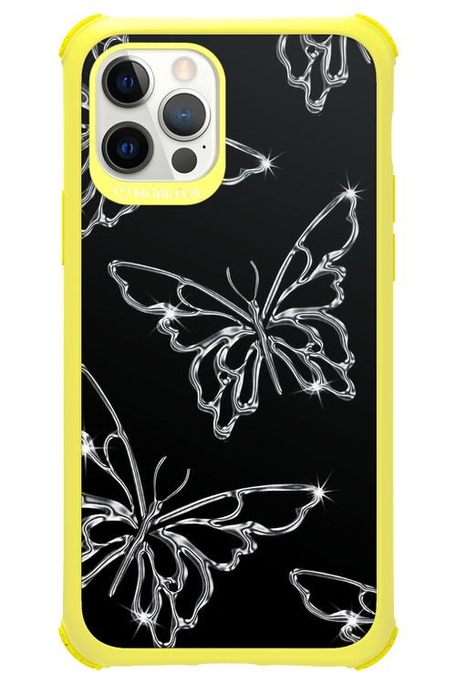 Silver Butterfly 2.0 - Apple iPhone 12 Pro