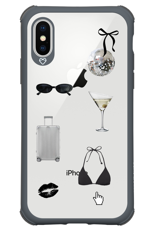 Silver Summer - Apple iPhone X