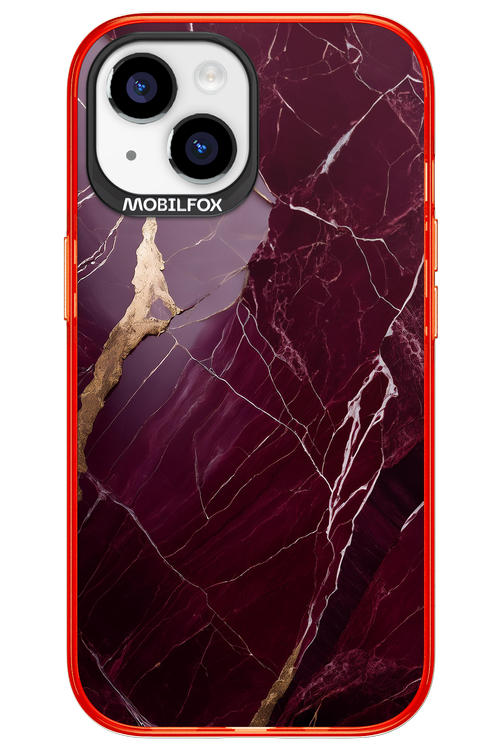 Burgundy Marble - Apple iPhone 15