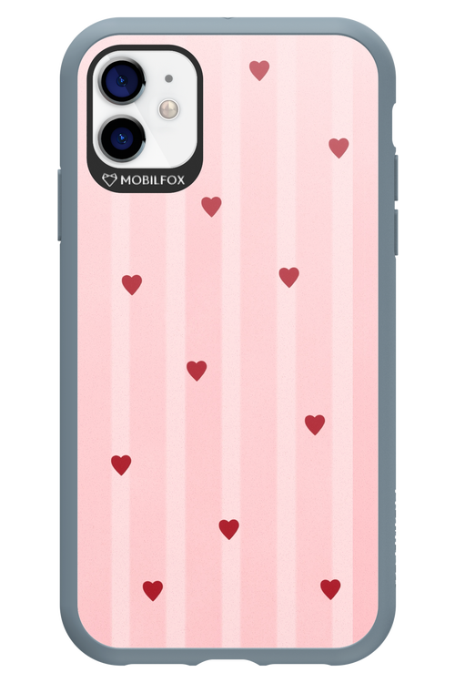 Red Little Hearts 2.0 - Apple iPhone 11
