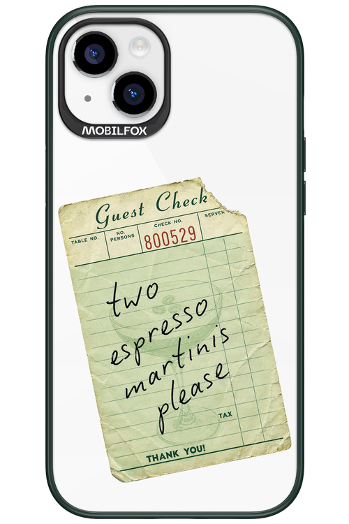 Espresso Martini 2.0 - Apple iPhone 15 Plus