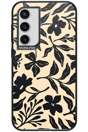 Black Flowers 2.0 - Samsung Galaxy S23 FE