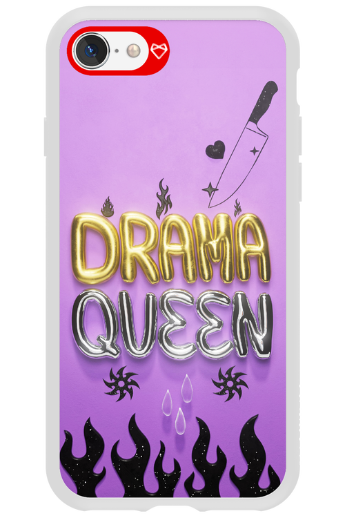 Drama Queen Purple - Apple iPhone SE 2022