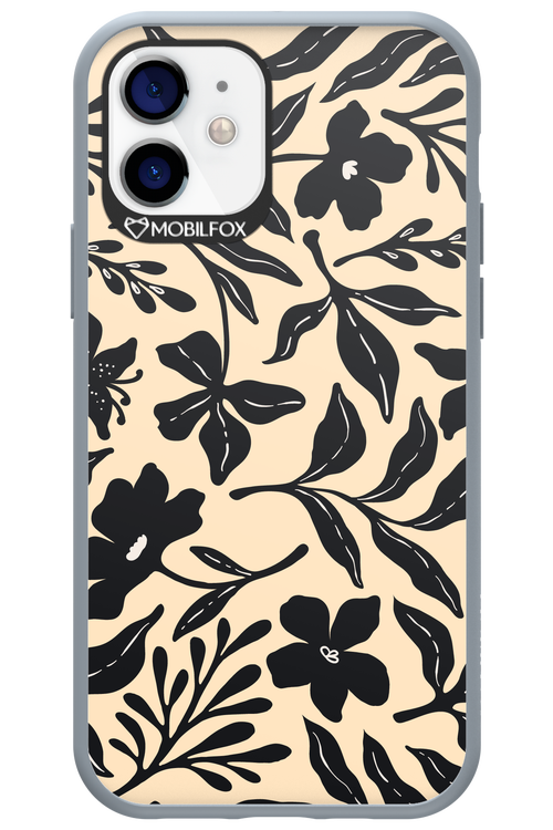 Black Flowers 2.0 - Apple iPhone 12