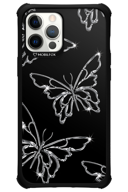 Silver Butterfly 2.0 - Apple iPhone 12 Pro Max