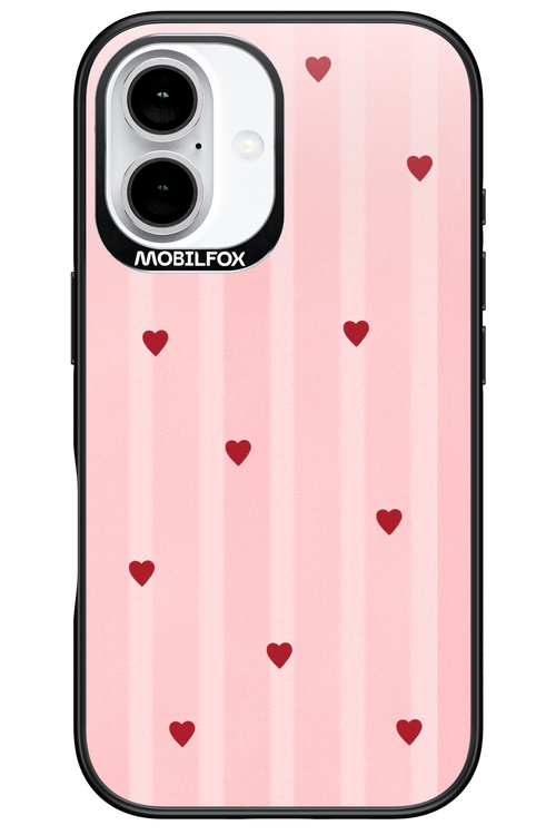 Red Little Hearts 2.0 - Apple iPhone 16