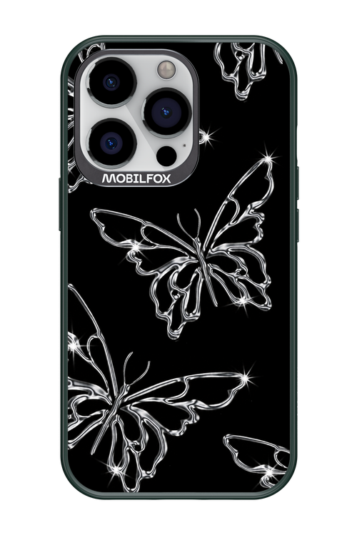Silver Butterfly 2.0 - Apple iPhone 13 Pro