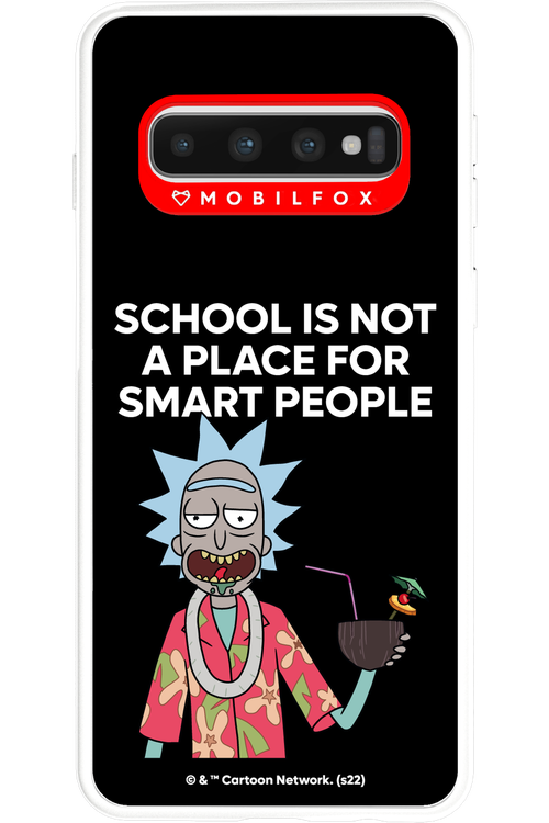 School is not for smart people - Samsung Galaxy S10