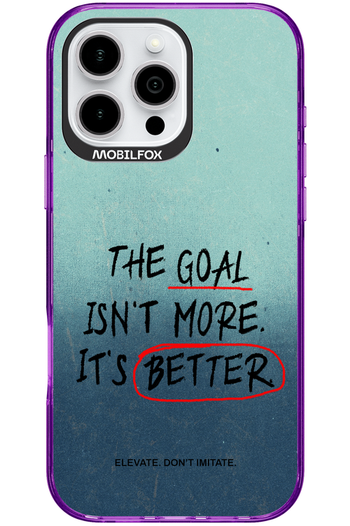 The Goal 2.0 - Apple iPhone 16 Pro Max