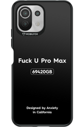Fuck You Pro Max - Xiaomi Mi 11 Lite (2021)