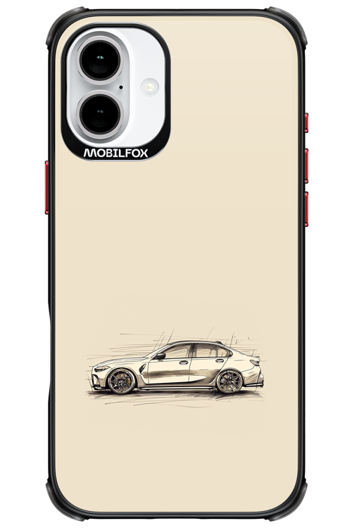 Sketch Car 2.0 - Apple iPhone 16 Plus