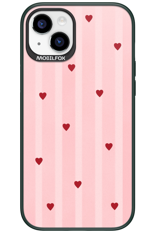 Red Little Hearts 2.0 - Apple iPhone 15 Plus