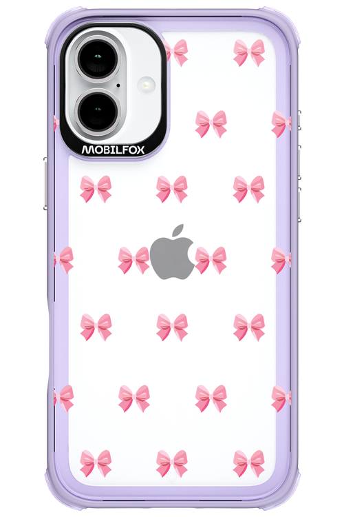 Pinky Bow 2.0 - Apple iPhone 16 Plus