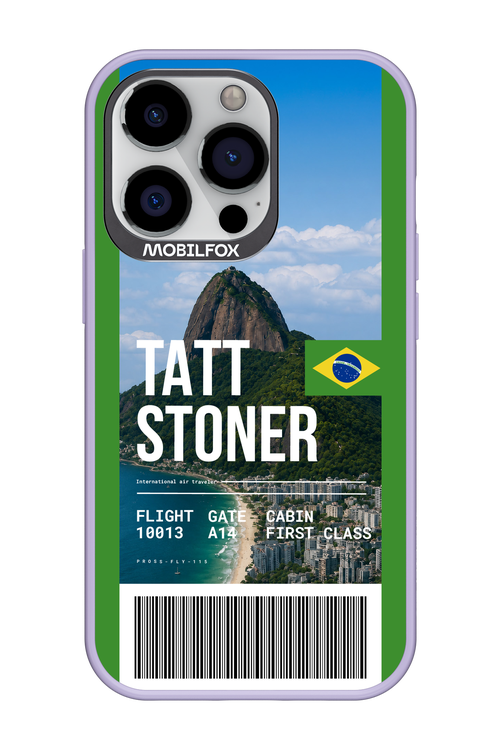 TATT STONER (fly ticket) 2.0 - Apple iPhone 13 Pro
