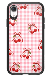 Pink Cherry Checked 2.0 - Apple iPhone XR