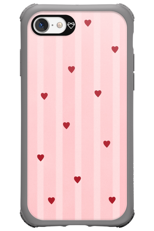 Red Little Hearts 2.0 - Apple iPhone 7