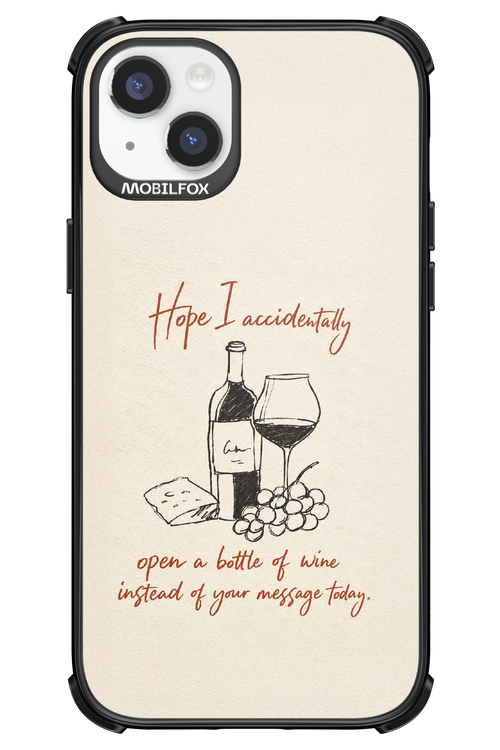 Bottle of wine 2.0 - Apple iPhone 14 Plus