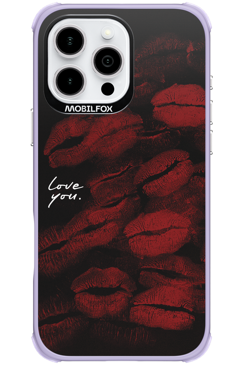 LOVE U BLACK 2.0 - Apple iPhone 16 Pro Max