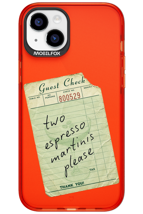 Espresso Martini 2.0 - Apple iPhone 15 Plus