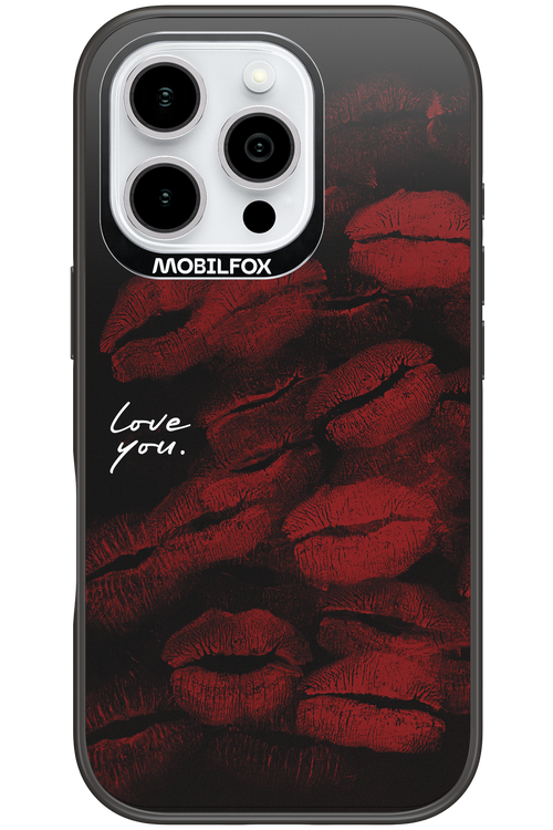 LOVE U BLACK 2.0 - Apple iPhone 16 Pro