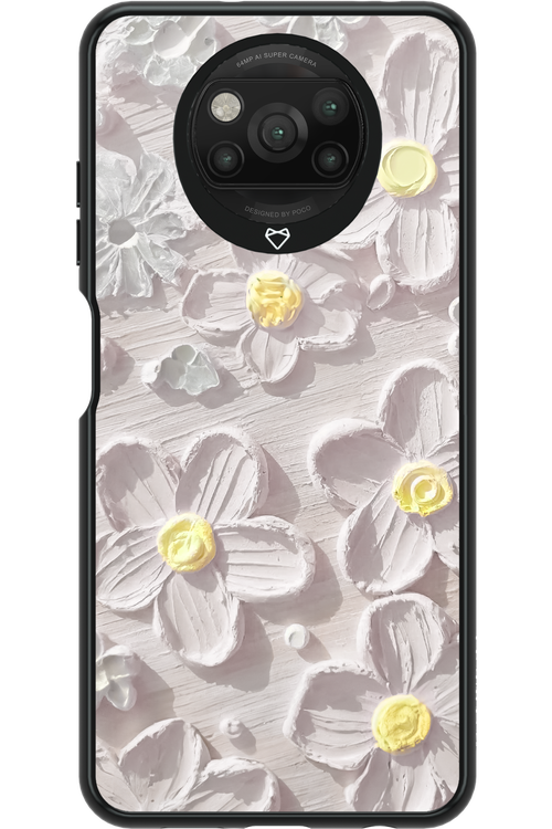 White Flowers - Xiaomi Poco X3 NFC