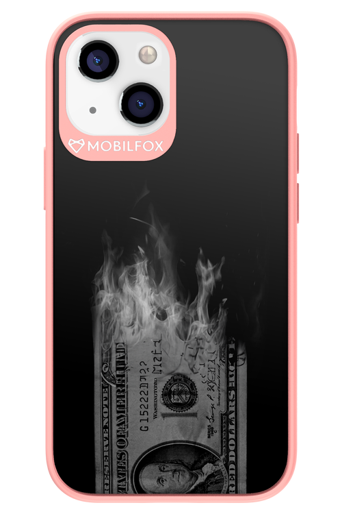 Money Burn B&W 2.0 - Apple iPhone 13 Mini