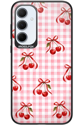 Pink Cherry Checked 2.0 - Samsung Galaxy A35