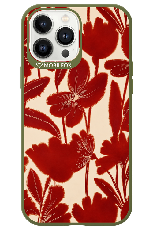 Burgundy Flowers 2.0 - Apple iPhone 13 Pro Max
