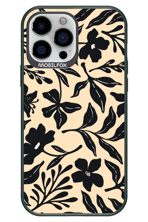 Black Flowers 2.0 - Apple iPhone 13 Pro Max