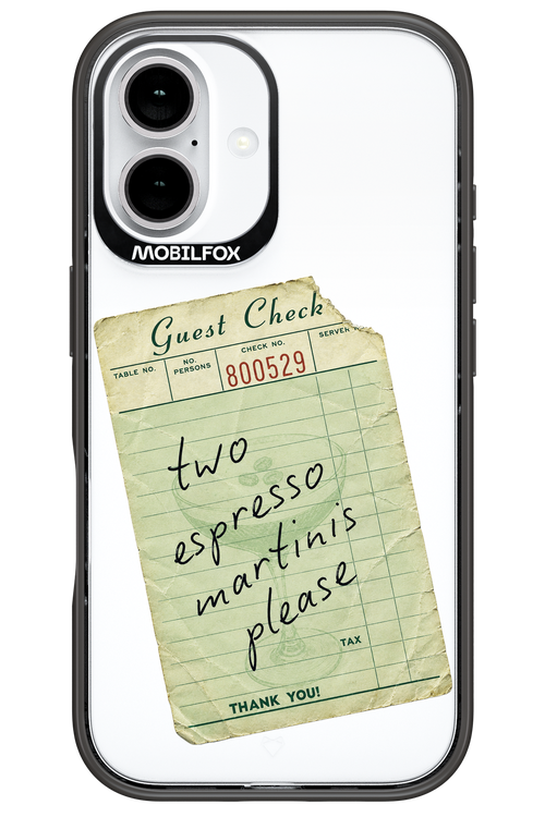 Espresso Martini 2.0 - Apple iPhone 16