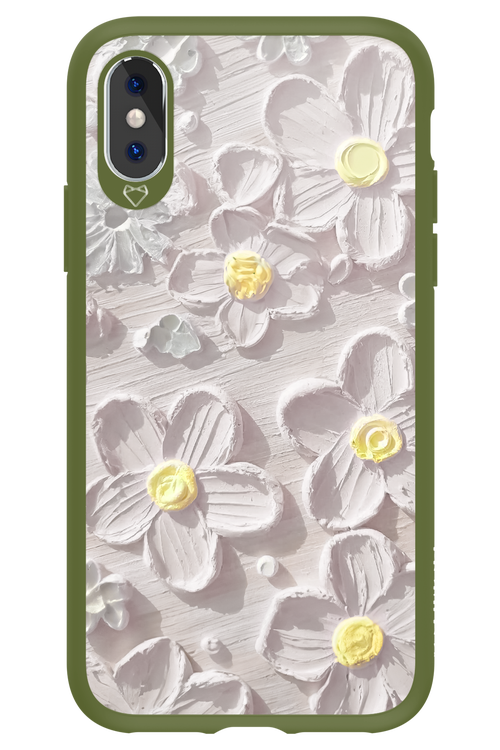 White Flowers 2.0 - Apple iPhone X
