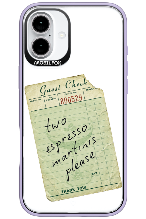 Espresso Martini 2.0 - Apple iPhone 16 Plus