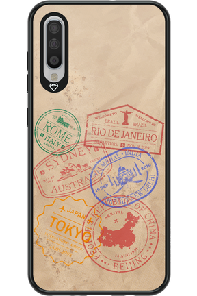 Travel Stamps 2.0 - Samsung Galaxy A70