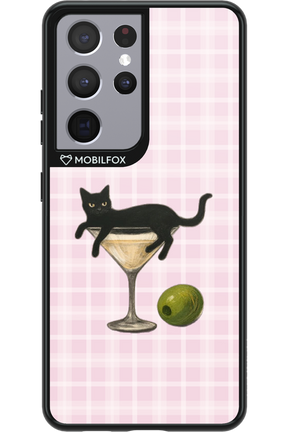 Cocktail Cat 2.0 - Samsung Galaxy S21 Ultra
