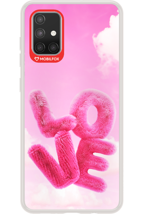 Pinky Love Clouds - Samsung Galaxy A71
