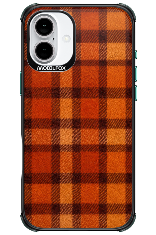 Checked scarf 2.0 - Apple iPhone 16 Plus