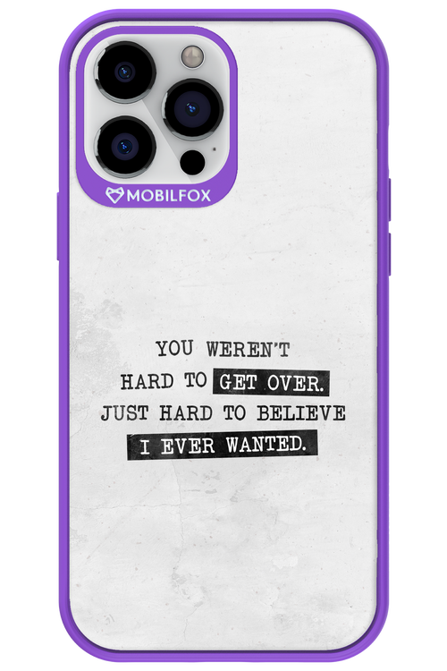 Hard to Believe 2.0 - Apple iPhone 13 Pro Max