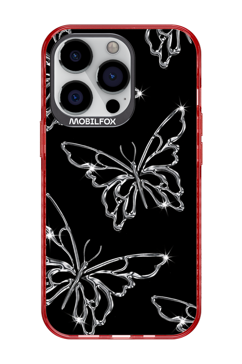 Silver Butterfly 2.0 - Apple iPhone 13 Pro