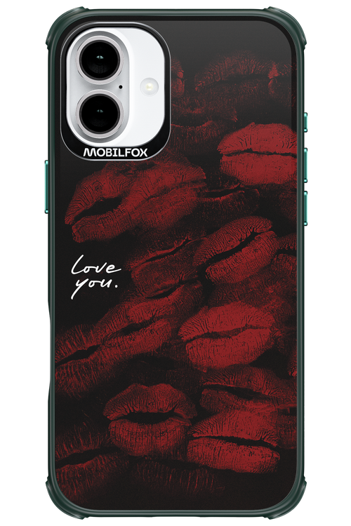 LOVE U BLACK 2.0 - Apple iPhone 16 Plus