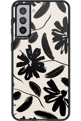 Monochrome Flowerss 2.0 - Samsung Galaxy S21+