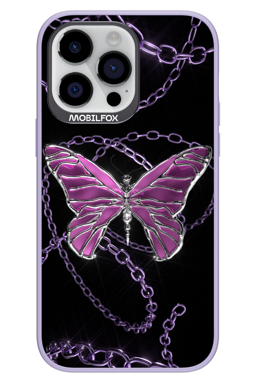 Butterfly Necklace - Apple iPhone 14 Pro Max