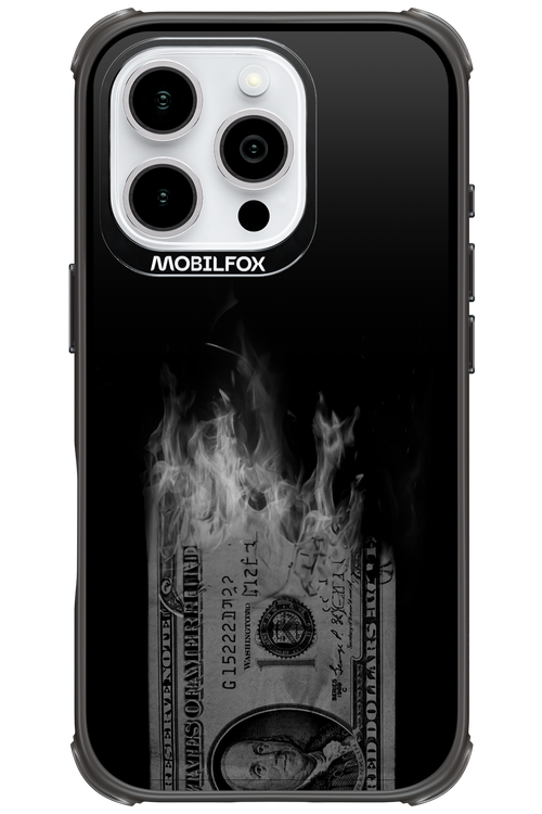 Money Burn B&W 2.0 - Apple iPhone 16 Pro